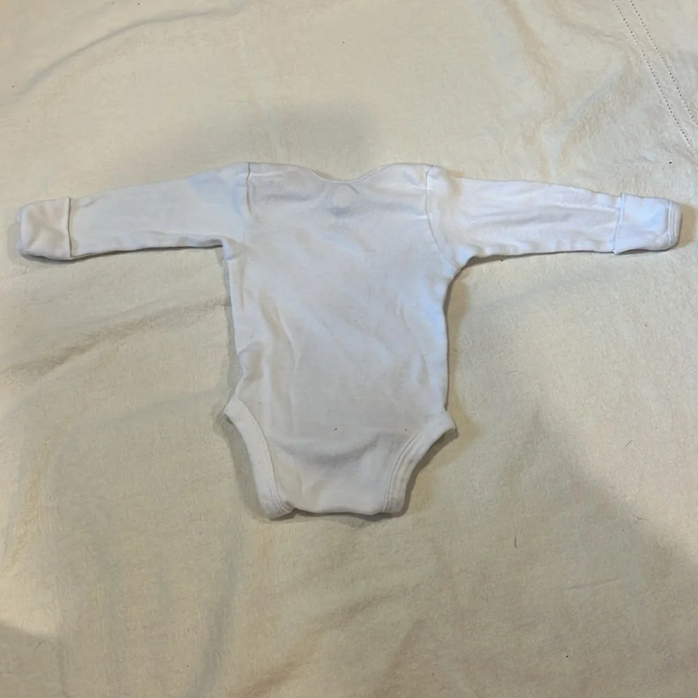 Assorted White Newborn Onesies